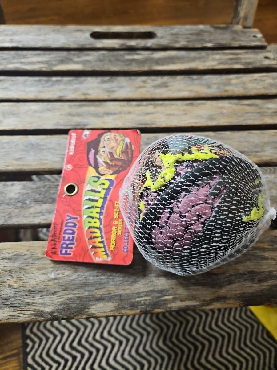 NEW - Madballs x Kidrobot Nightmare on Elm Street Freddy Krueger