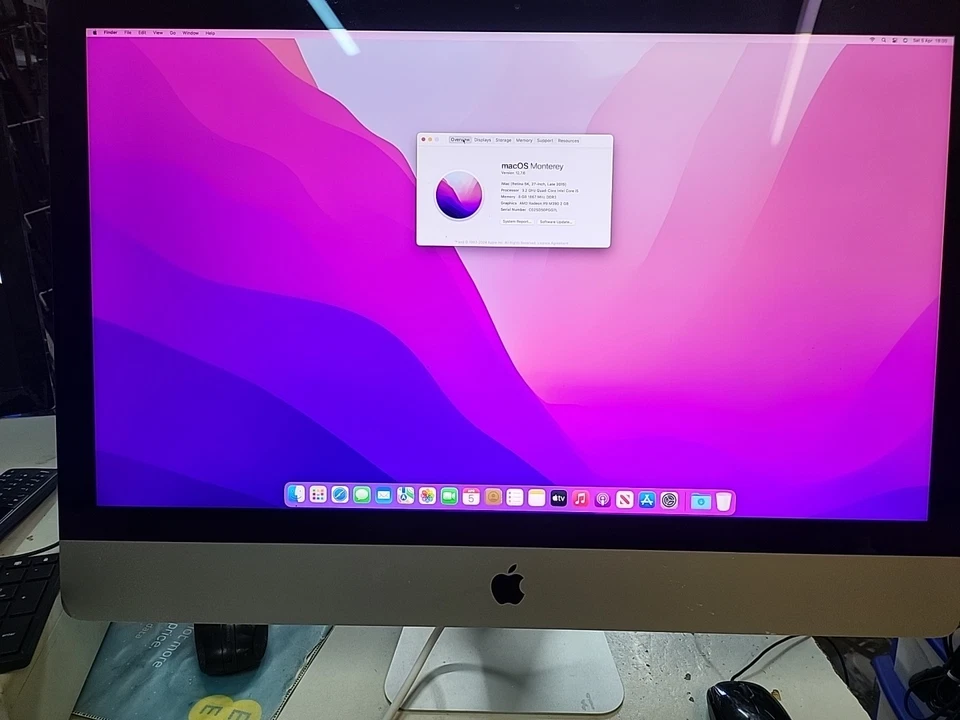 Apple iMac 27" All-in-one A1419 Late 2015 i5 3.2GHz 8GB Ram 1TB 3 Month Warranty - Image 2 of 4