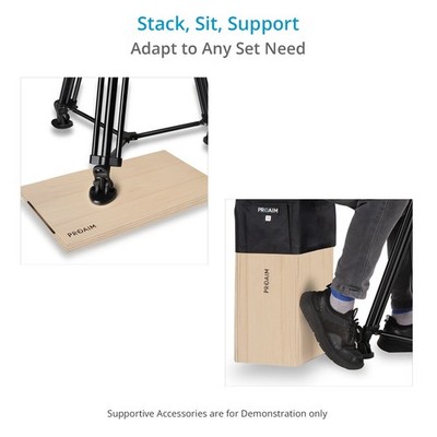 Proaim Apple Box for Studio, Film Set & Photography (AB-HF-WH)