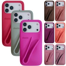 NEWRh0de! Silicon Phone Case For iPhone 17/17 Air/17 Pro/17 Pro Max -No Lipgross