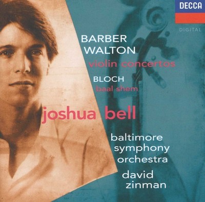 Barber, Walton, Bloch: Violin Concertos