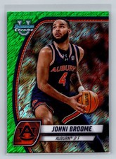 2024-25 Bowman University Chrome #98 Johni Broome Green Shimmer Refractor