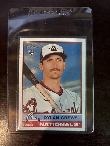 2025 Topps Heritage - Alternate Cartoon Variation Dylan Crews #247 (RC)