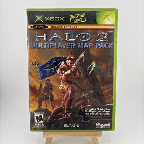 Halo 2 Multiplayer Map Pack (Xbox, 2005) Complete Tested Working Very Good Cond.
