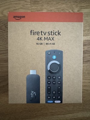  Amazon Fire TV Stick 4K MAX 16 GB HDR10+ Wi-Fi 6E  
