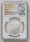 2025 PEACE SILVER DOLLAR EARLY RELEASES NGC MS69 SKU 8666694-007