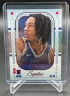 2025 Panini Hunter Sallis Base Autographs - Silver (Raw)