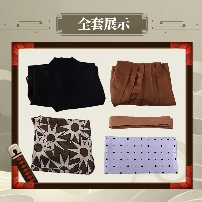 Disfraz de Cazador de Demonios Cosplay Acero Hogar Hotaru Herrero Anime Kimono Conjunto Completo Foto 3 de 4