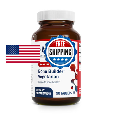 Metagenics Bone Builder Vegetarian - Balanced Calcium Magnesium Mineral Complex
