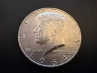 1964 KENNEDY HALF DOLLAR Denver Mint  MINT MARK VG COND 90% Silver!