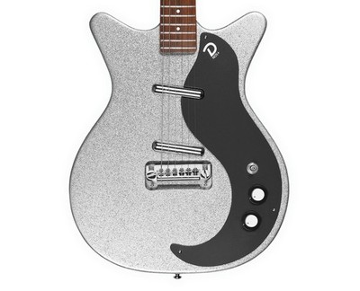 Danelectro '59 MOD NOS+ Electric Guitar - Silver Metal Flake - Open Box
