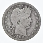 1902-S Barber Quarter Average Circ
