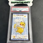 2016 Pokemon Japanese Mega Altaria Poncho Pikachu PSA 9 MINT Business Promo Card