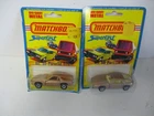 Matchbox Lesney Superfast 2X SF59 Porsche 928- TAN, 2 different interiors, card