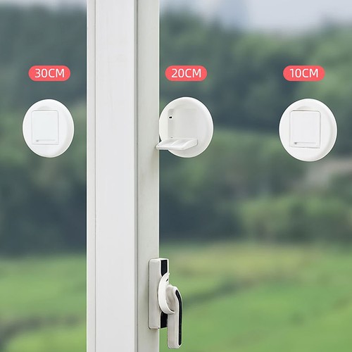 2PCS Sliding Glass Door Lock Self-Adhesive Sliding Window Safety Locks