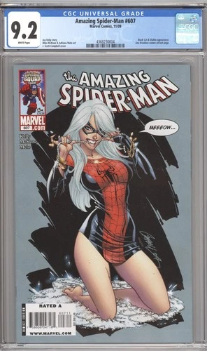 Amazing Spider-Man #607 CGC 9.2 - Black Cat appearance and Kraven III Cameo