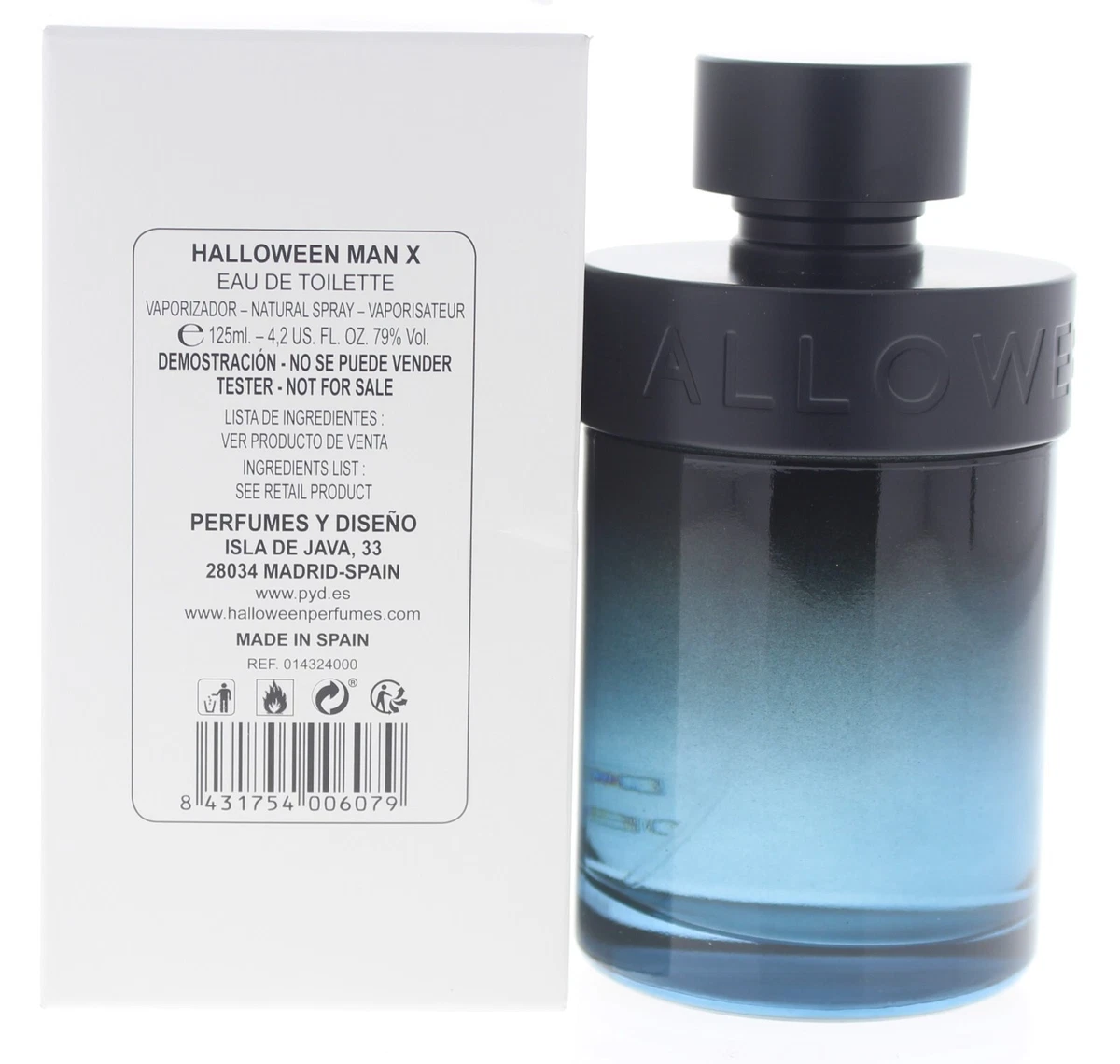 HALLOWEEN MAN X EDT 4.2 OZ 125 ML FOR MEN NEW IN WHITE BOX eBay