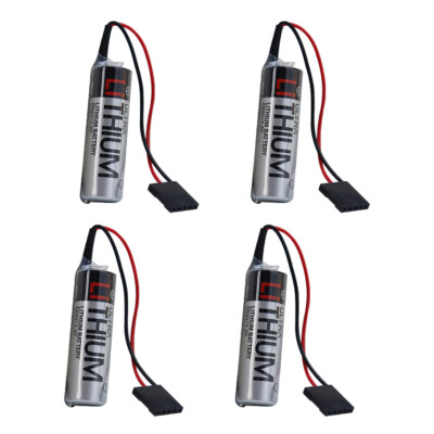 4pcs ER6V 3.6V ER6VC3N 3.6V Battery with JAE5PIN Plug