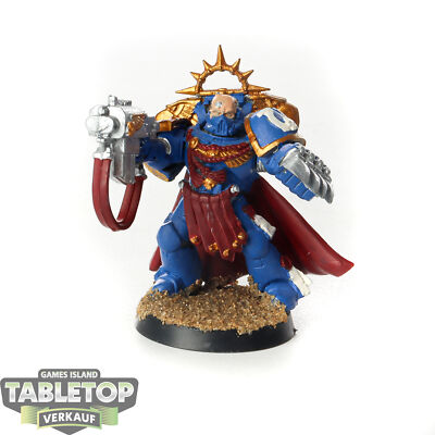 Space Marines - Space Marine Commander - Captain klassisch - bemalt
