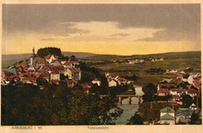 Postcard* Arnsberg i. W. - total view (AB) 20455