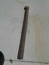 Antique Ornate Cast Iron  Fireplace Surround    Right Side only...