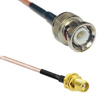 RG316 BNC MALE to SSMA Female RF Cable Rapid-SHIP LOT