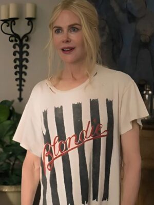Nicole Kidman Blondie UK Tour 78 Retro Sand Reprint T-Shirt