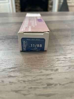 L'OREAL Majirel Glow Permanent Creme Color/1.7 oz/.11 BB