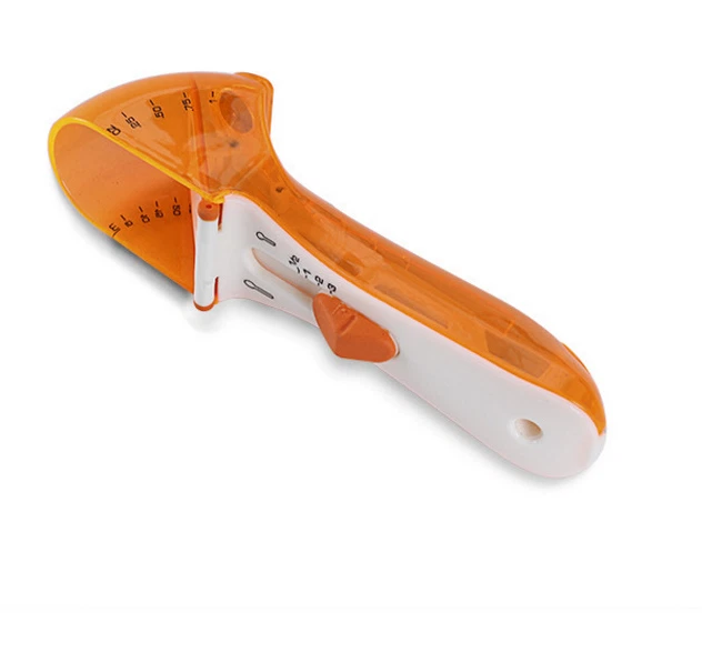 New Plastic Adjust Measuring Spoon With Scale Kitchen Measuring Cup Tools - Imagem 2 de 3