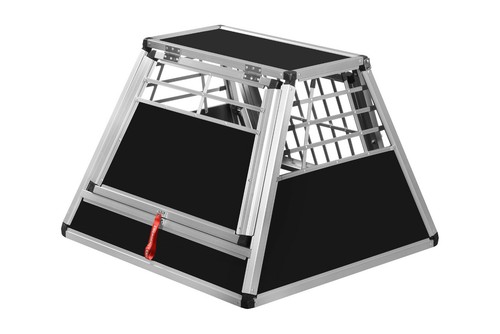 N29 Hundetransportbox Gitterbox Aluminio Transportín Perro Alubox Caja Coche - Imagen 4 de 7