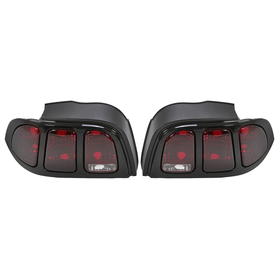 New Brake Tail Lights Lamps For Ford Mustang 1996-1998 Driver & Passenger Side Foto 2 de 4