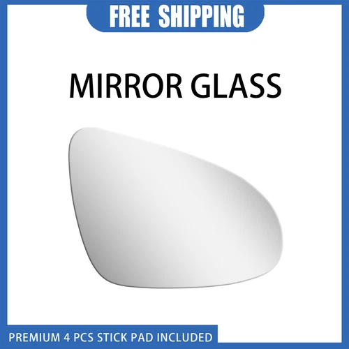 Outside Mirror Glass For 2012-2017 Toyota Camry Right Side Convex Adhesive