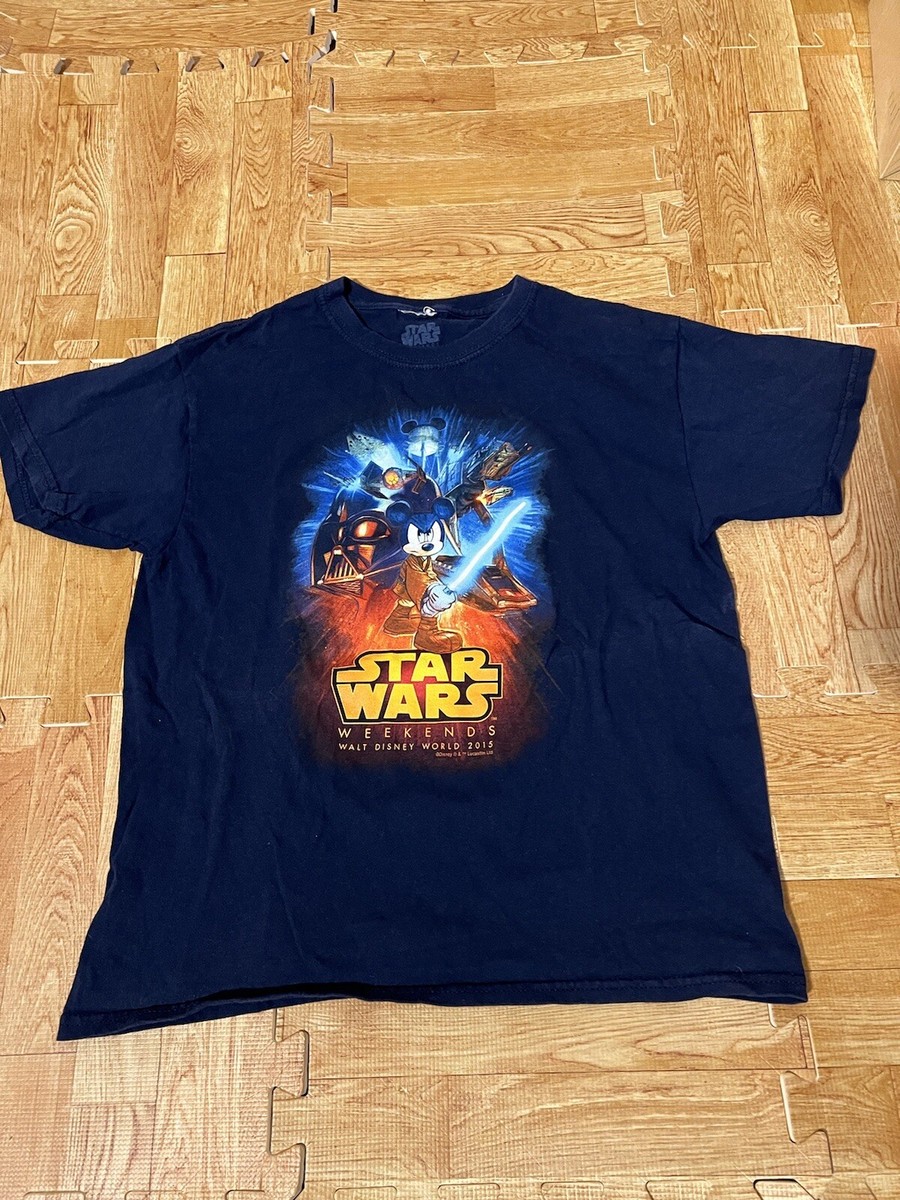 Star Wars Weekends 2015 Walt Disney World Mickey Mouse Jedi T