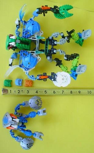 LEGO Bionicle 8562 GAHLOK 8564 LEHVAK 8565 KOHRAK 8578 GAHLOK-KAL 2002 BOHROK - Bild 2 von 16