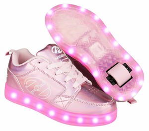 purple light up shoes