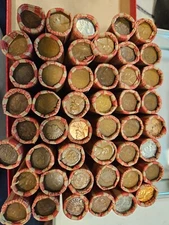 Sealed Wheat Penny Roll! Wheat Cent Lot 1909-1958 Indians... READ DESCRIPTION