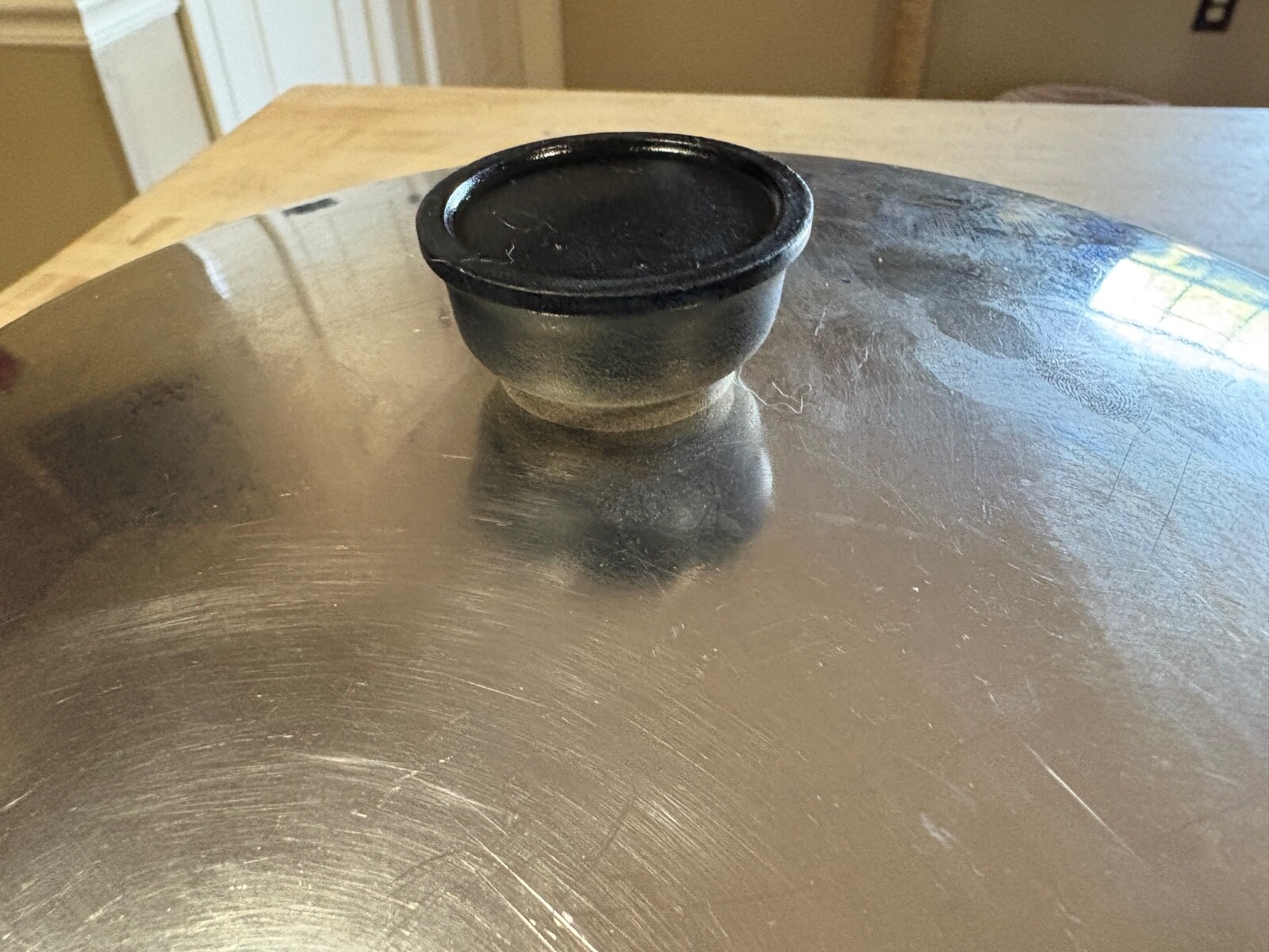 Vtg Sears Maid Of Honor Copper Bottom Stainless 10.5” Skillet Frying Pan w/Lid