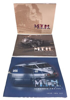 MTH Electric Train Katalog 1999 Band 1, 2 & 3 (Komplettsatz)