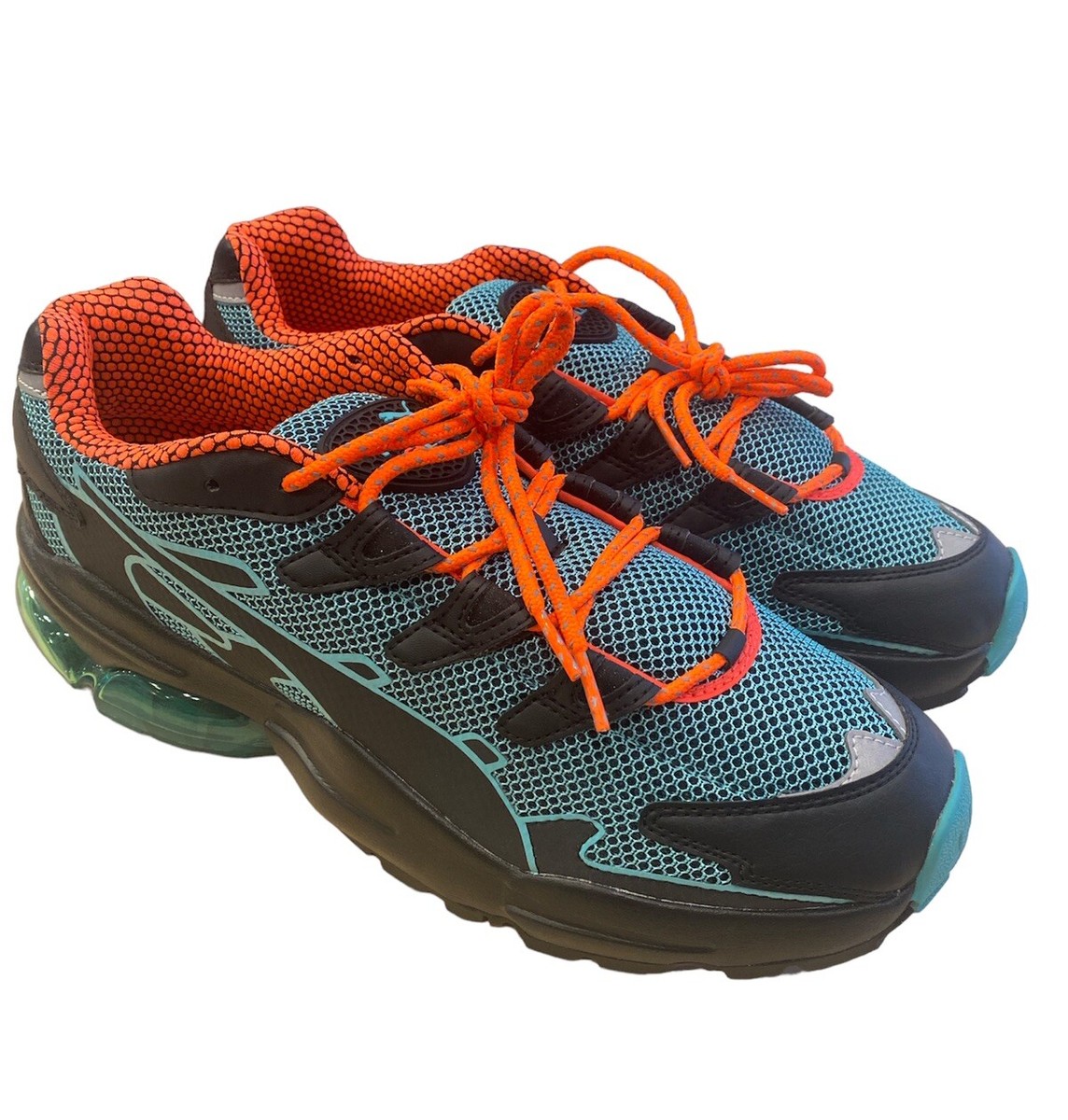 0517) Puma Cell Alien Kotto Green/Orange 369802-03 Men's Size 12