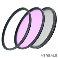 UV + CPL + FLD Filter 52mm 58mm Super Slim Ka...
