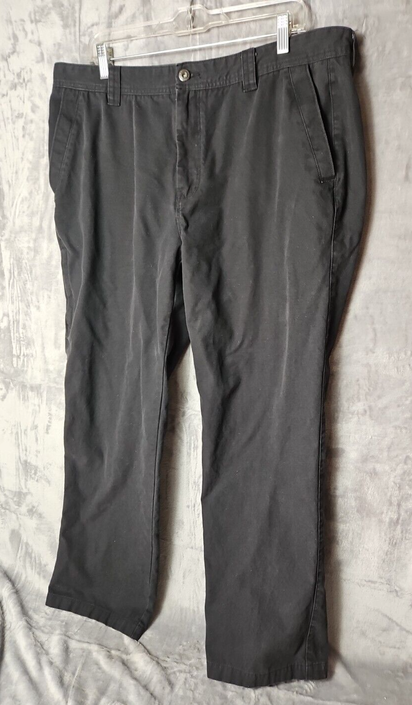 Weatherproof Black  5 Pocket Utility Pants Cotton Canvas  Size 38 X 32
