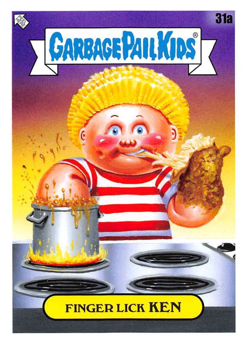 2021 Topps Garbage Pail Kids: Food Fight #31A FINGER LICK KEN NM