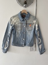 Vintage Walter Van Beirendonck W< Ss 1998 Hand Painted Denim Jacket