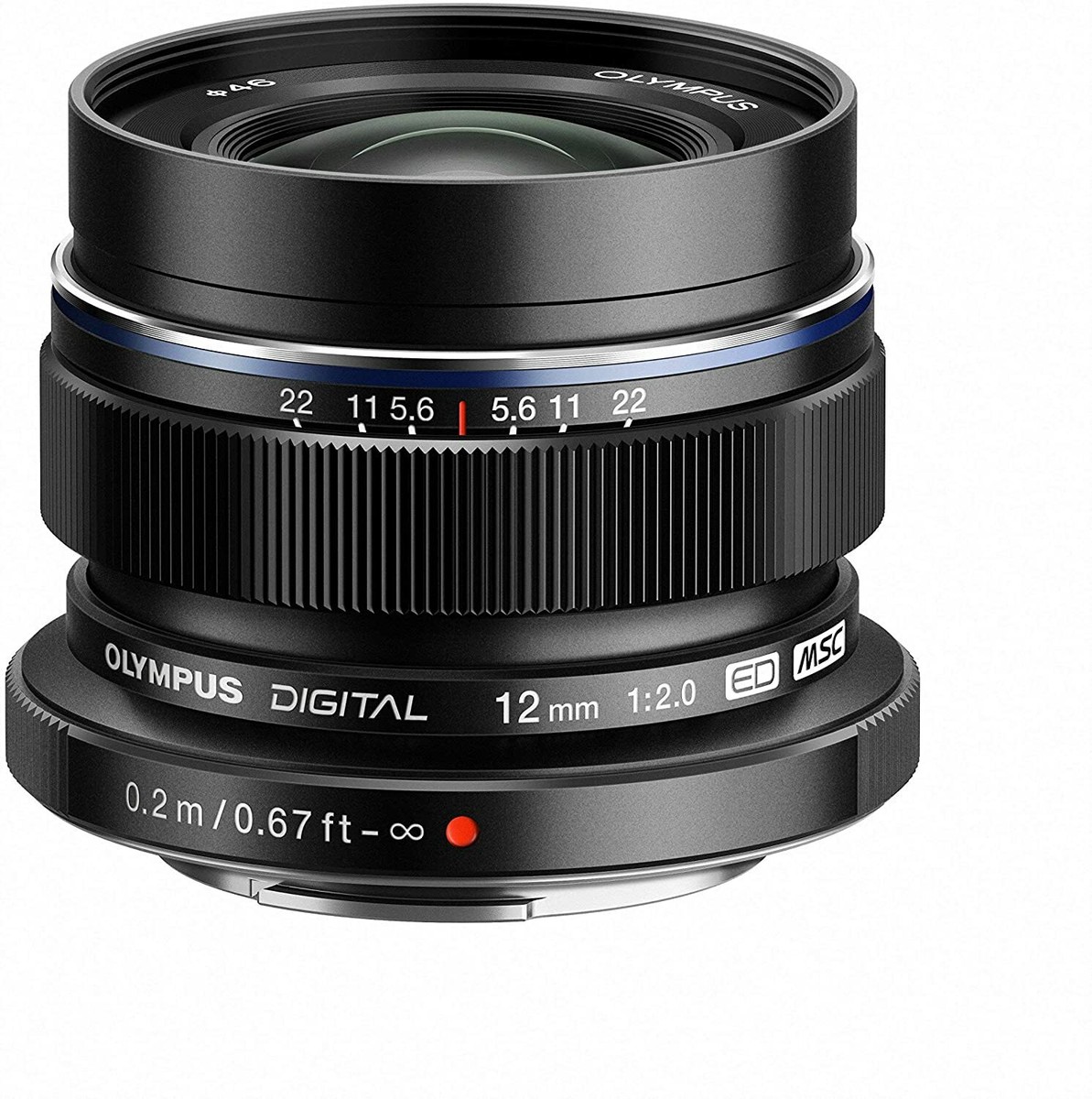 OLYMPUS M.ZUIKO Single Focus Lens DIGITAL ED 12mm F2.0 Black OLYMPUS M.ZUIKO Single Focus Lens DIGITAL ED 12mm F2.0 Black