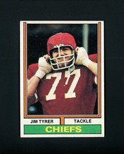 Jim Tyrer 1974 Topps - KC Chiefs #85 NM