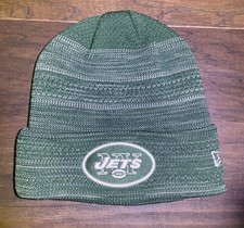 NEW YORK JETS NFL NEW ERA Cuffed Knit Hat With Embroidered Logo