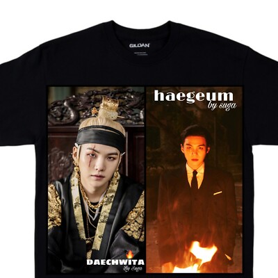 Custom Printed BTS T-Shirt (August D haegum) Print On Demand