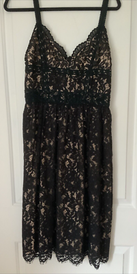 boden rhiannon lace dress High Neck Lace Dress-Blue