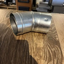 VP-EL0345 3” ventis pellet vent pipe, 45degree elbow