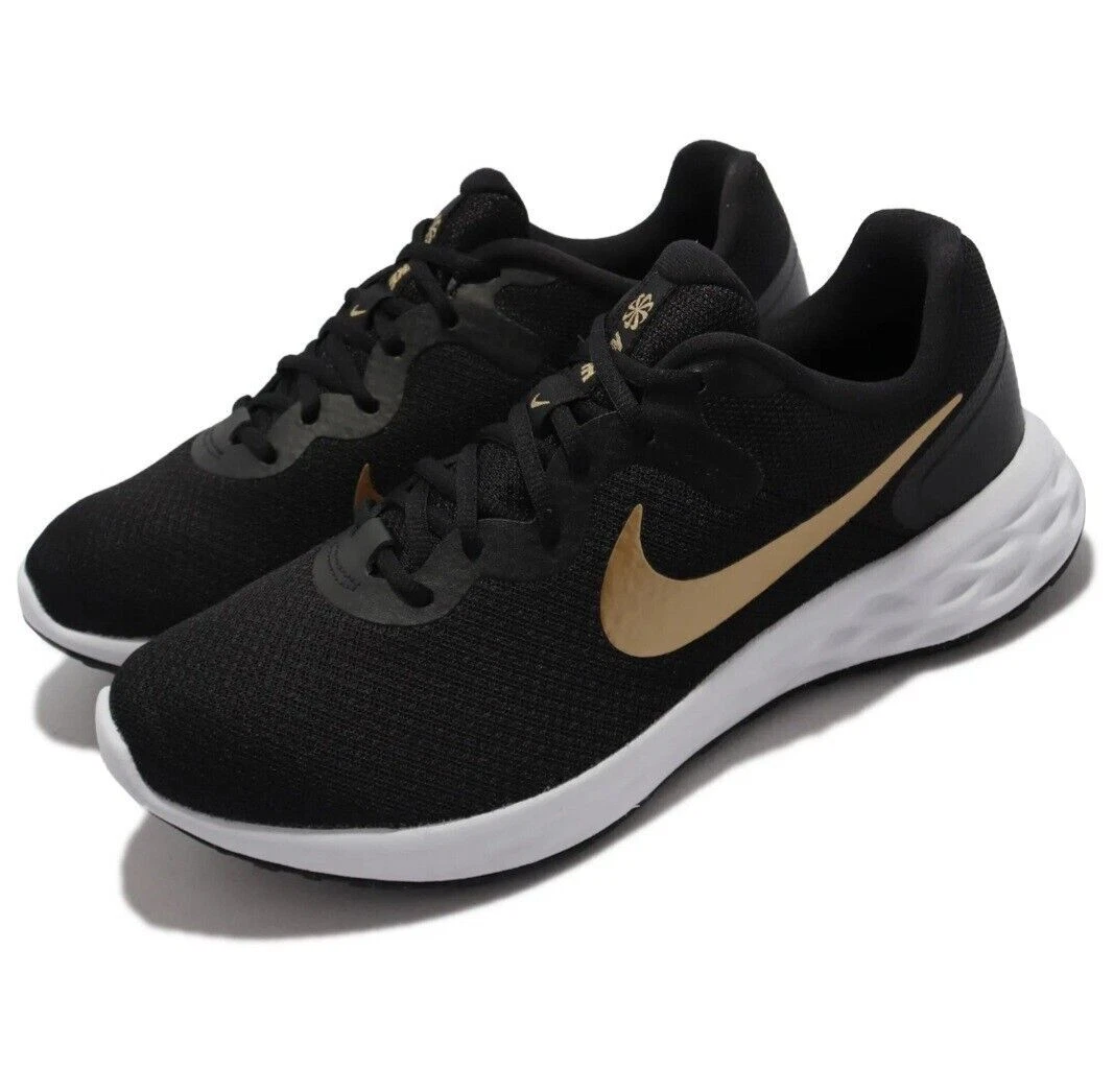 Nike Revolution 6 Black Metallic Gold | eBay display picture 3